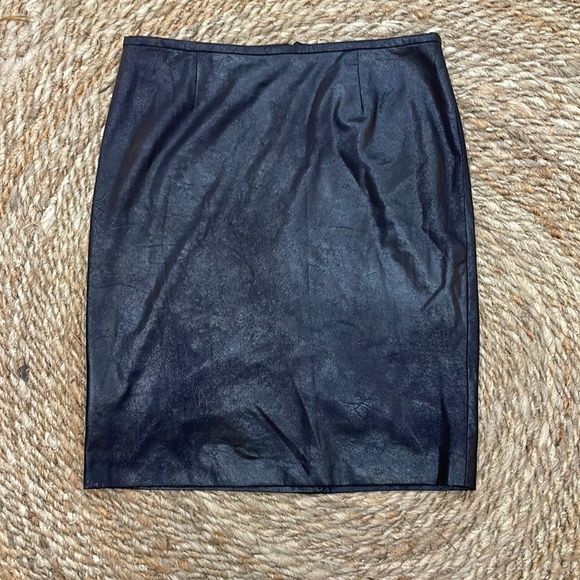 Calvin Klein Dresses & Skirts - Calvin Klein Faux Leather Skirt